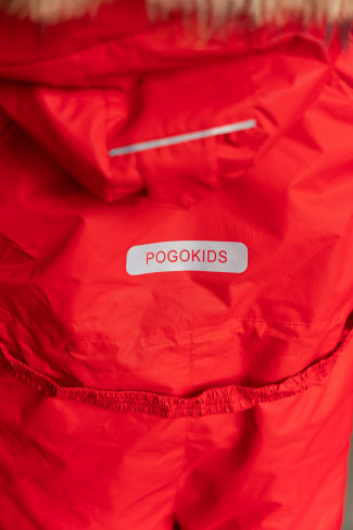   PogoKids, Canada  зимний мембранный комбинезон, арт. 11172 (цвет red)