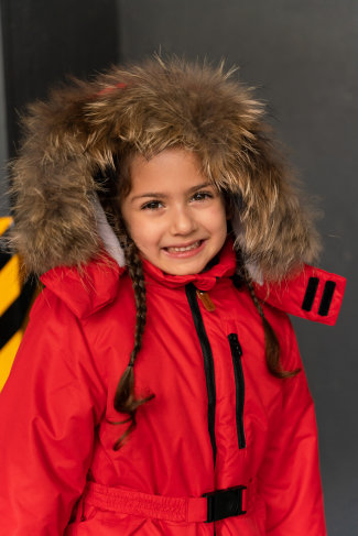   PogoKids, Canada  зимний мембранный комбинезон, арт. 11172 (цвет red)