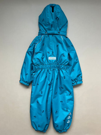 PogoKids, комбинезон демисезонный "Муравьи" (j.blue), арт. 88215 ! НЕЗНАЧИТЕЛЬНЫЙ ДЕФЕКТ !