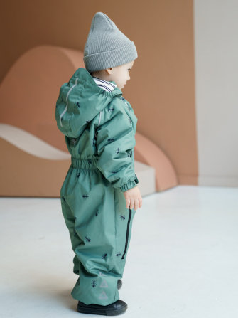 PogoKids, комбинезон демисезонный "Муравьи" (a.green), арт. 88215 ! НЕЗНАЧИТЕЛЬНЫЙ ДЕФЕКТ !