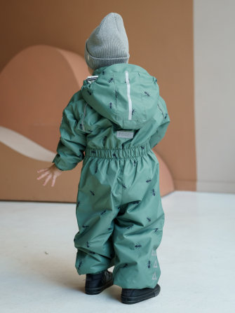 PogoKids, комбинезон демисезонный "Муравьи" (a.green), арт. 88215 ! НЕЗНАЧИТЕЛЬНЫЙ ДЕФЕКТ !