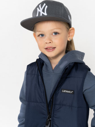 LF kids, жилет демисезонный, цвет синий
