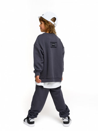 LF kids, костюм облегченный  "Sweatshirt" ( цвет графит).  Арт.  LF 888005