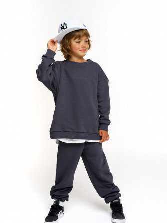 LF kids, костюм облегченный  "Sweatshirt" ( цвет графит).  Арт.  LF 888005