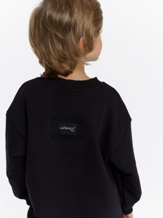 LF kids, костюм облегченный  "Sweatshirt" ( цвет черный).  Арт.  LF 888005