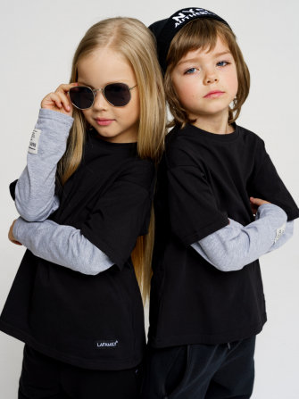Лонгслив LF Kids, цвет черный