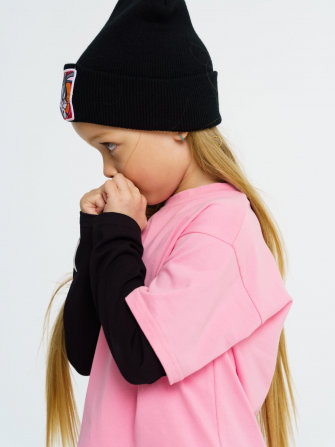 Лонгслив LF Kids, цвет розовый
