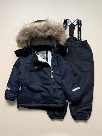 PogoKids, КУРТКА зимняя "Анорак", арт LF88239 (цвет Navy )