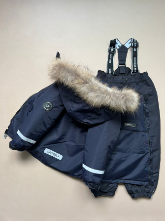 PogoKids, КУРТКА зимняя "Анорак", арт LF88239 (цвет Navy )