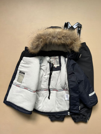 PogoKids, КУРТКА зимняя "Анорак", арт LF88239 (цвет Navy )