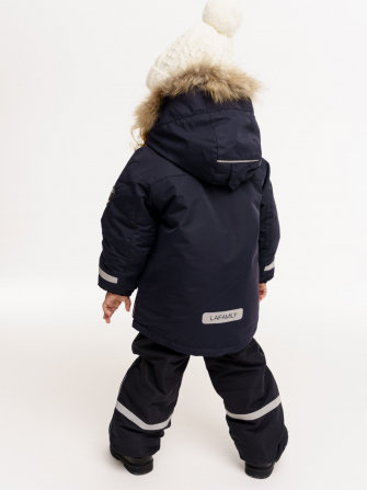 PogoKids, КУРТКА зимняя "Анорак", арт LF88239 (цвет Navy )