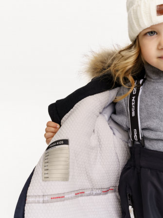 PogoKids, КУРТКА зимняя "Анорак", арт LF88239 (цвет Navy )