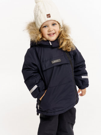 PogoKids, КУРТКА зимняя "Анорак", арт LF88239 (цвет Navy )