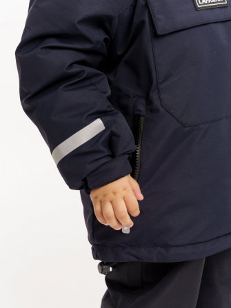 PogoKids, КУРТКА зимняя "Анорак", арт LF88239 (цвет Navy )
