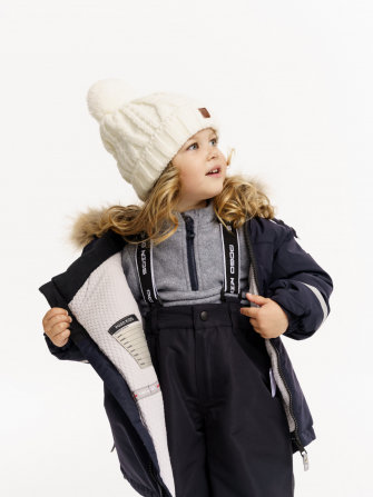 PogoKids, КУРТКА зимняя "Анорак", арт LF88239 (цвет Navy )
