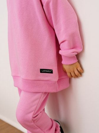 LF kids, костюм облегченный  "Sweatshirt" ( цвет розовый).  Арт.  LF 888005