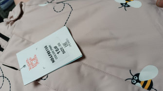PogoKids, комбинезон демисезонный "Пчёлы New", арт Pg88156 (цвет Pink) ! НЕЗНАЧИТЕЛЬНЫЙ ДЕФЕКТ !