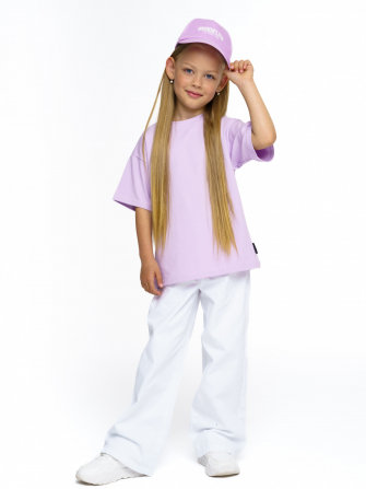 Комплект футболок от LF Kids, сиреневый+лиловый