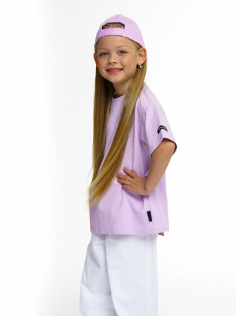 Комплект футболок от LF Kids, сиреневый+лиловый
