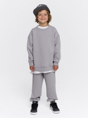 LF kids, костюм облегченный  "Sweatshirt" ( цвет светло-серый).  Арт.  LF 888005