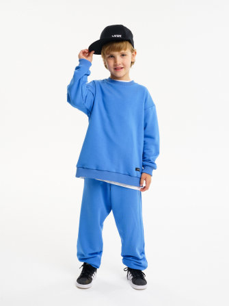 LF kids, костюм облегченный  "Sweatshirt" ( цвет василёк).  Арт.  LF 888005