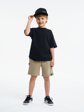 LF Kids, шорты детские из футера набор 2 штуки (древесный+хаки)
