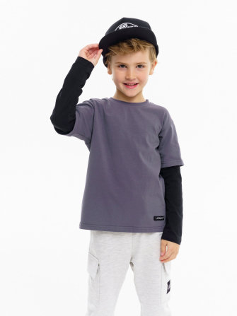 Лонгслив LF Kids, цвет графит