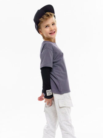 Лонгслив LF Kids, цвет графит