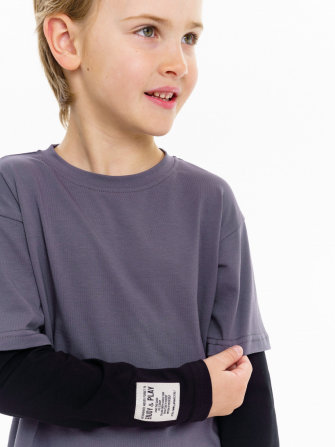 Лонгслив LF Kids, цвет графит