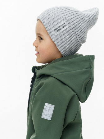 Комбинезон демисезонный детский софтшелл LF Kids, цвет зеленый