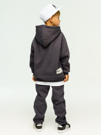 LF kids, костюм с начесом "Over Komfort" ( цвет графит). Арт.  д10