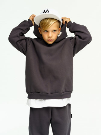 LF kids, костюм с начесом "Over Komfort" ( цвет графит). Арт.  д10