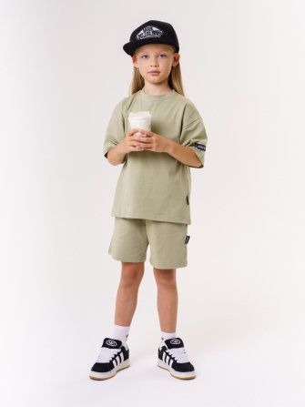 LF kids, костюм летний (цвет оливка)
