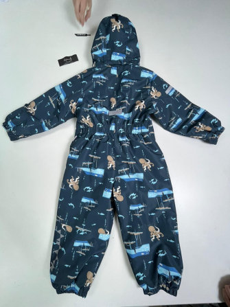 PogoKids, комбинезон демисезонный с принтом (navy), арт. 88269