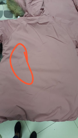 PogoKids, пальто зимнее для девочки (pink), арт. 88258 ! ДЕФЕКТ !