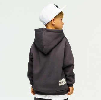 LF kids, худи с начесом (цвет графит)