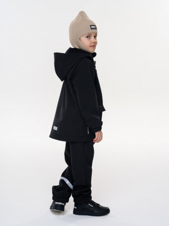 LFkids,  костюм софтшелл непромокаемый цвет черный