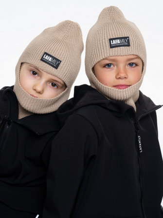 LFkids,  костюм софтшелл непромокаемый цвет черный