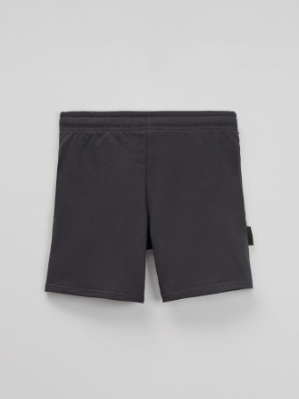 LF Kids, шорты детские из футера набор 2 штуки (графит+голубой)