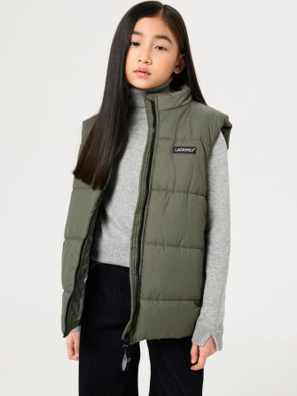 LF kids, жилет демисезонный, цвет оливка