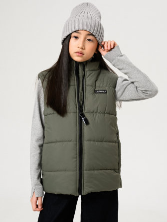 LF kids, жилет демисезонный, цвет оливка