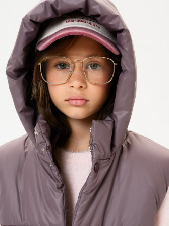 LF kids, жилет демисезонный с капюшоном, цвет розовый