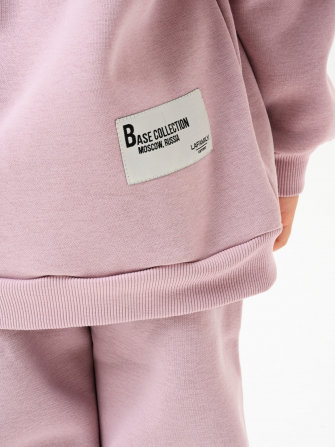 LF kids, костюм с начесом "Over Komfort" ( цвет пудра). Арт.  д10
