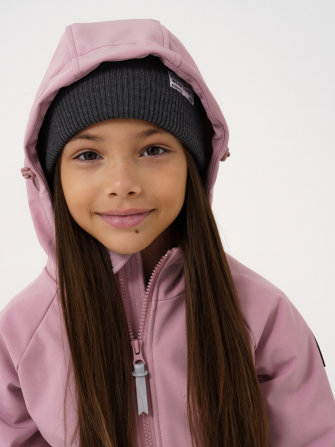 Комбинезон демисезонный детский софтшелл LF Kids, цвет розовый