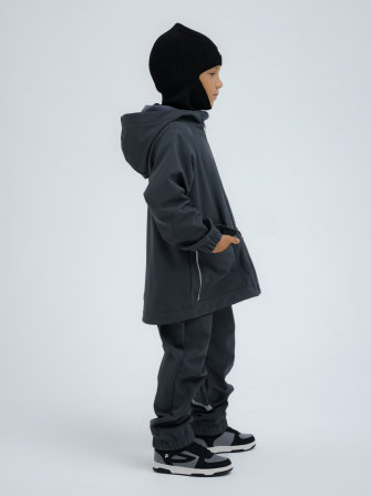 LFkids,  костюм софтшелл непромокаемый цвет графит