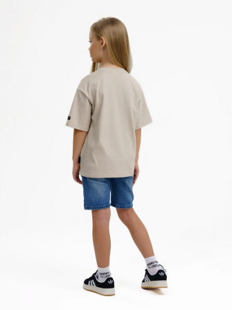 Комплект футболок от LF Kids, крем+изумруд