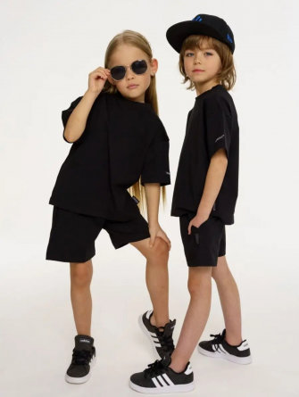 LF kids, костюм летний (цвет черный)