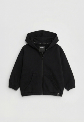 LF kids, костюм “Зип” спортивный на молнии с капюшоном (цвет черный)