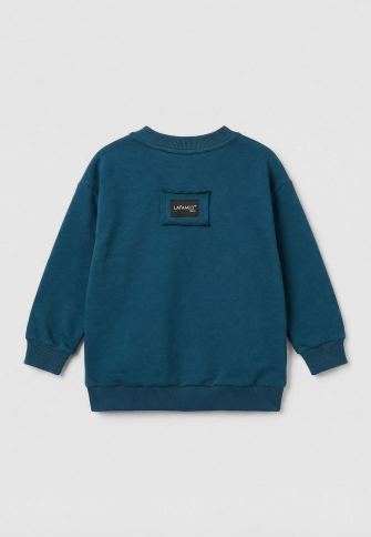 LF kids, свитшот облегченный (цвет бирюзовый).  Арт.  LF 888005