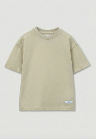  Футболка от LF Kids, цвет бежевый. 100% хлопок